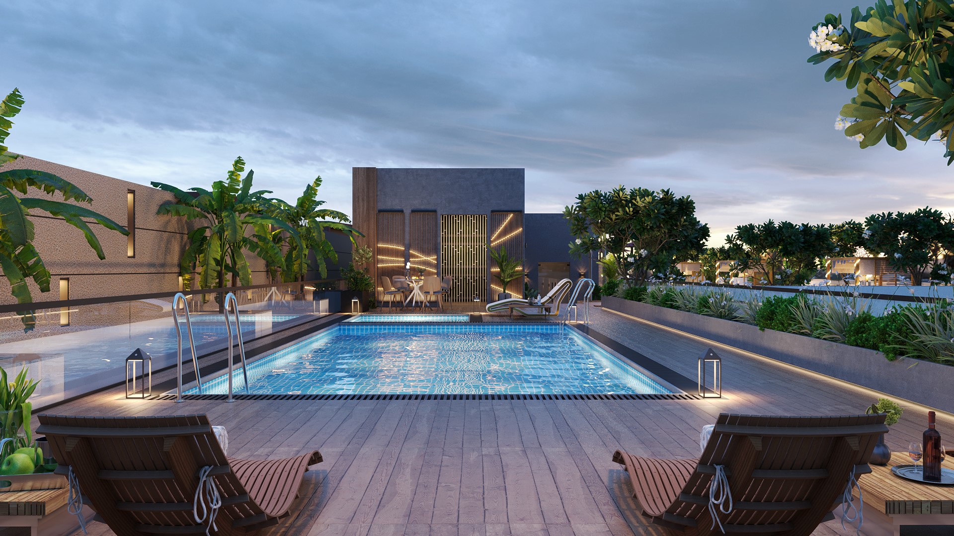 Rooftop Swimming Pool