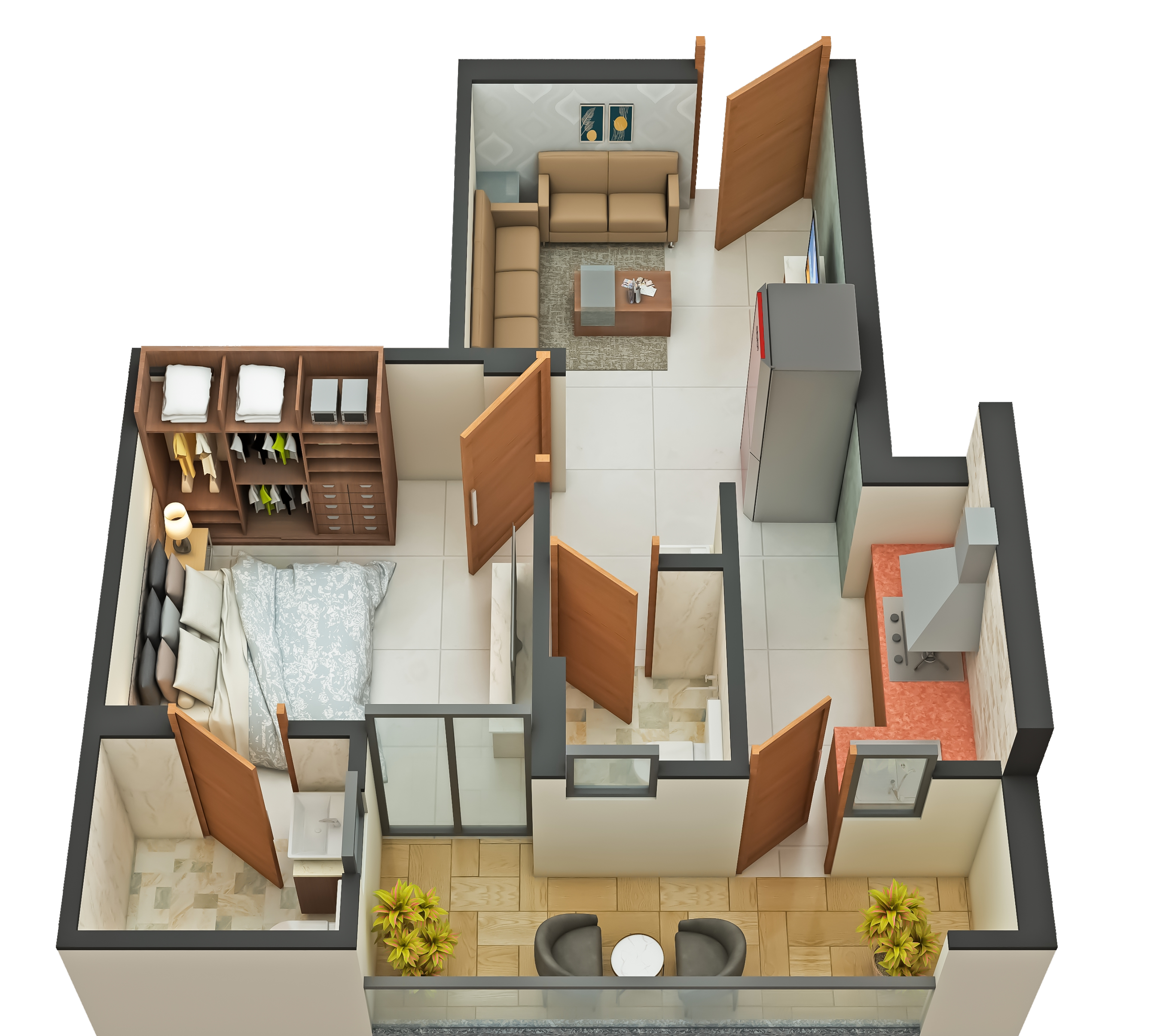 Rajat Residancy apartment floor plan
